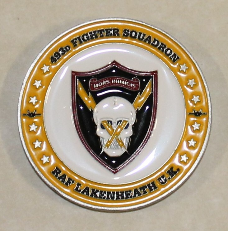 493rd Fighter Squadron Grim Reapers F-15 Lakenheath UK Air