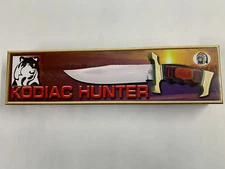 Vintage Chipaway Cutlery Hunting Knife Kodiac Hunter 12.25" CW-29FW Steel NIB