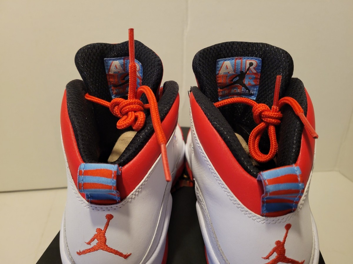 Air Jordan 10 Retro - 6 Y - BG - Chicago Flag - 310806 114 | eBay