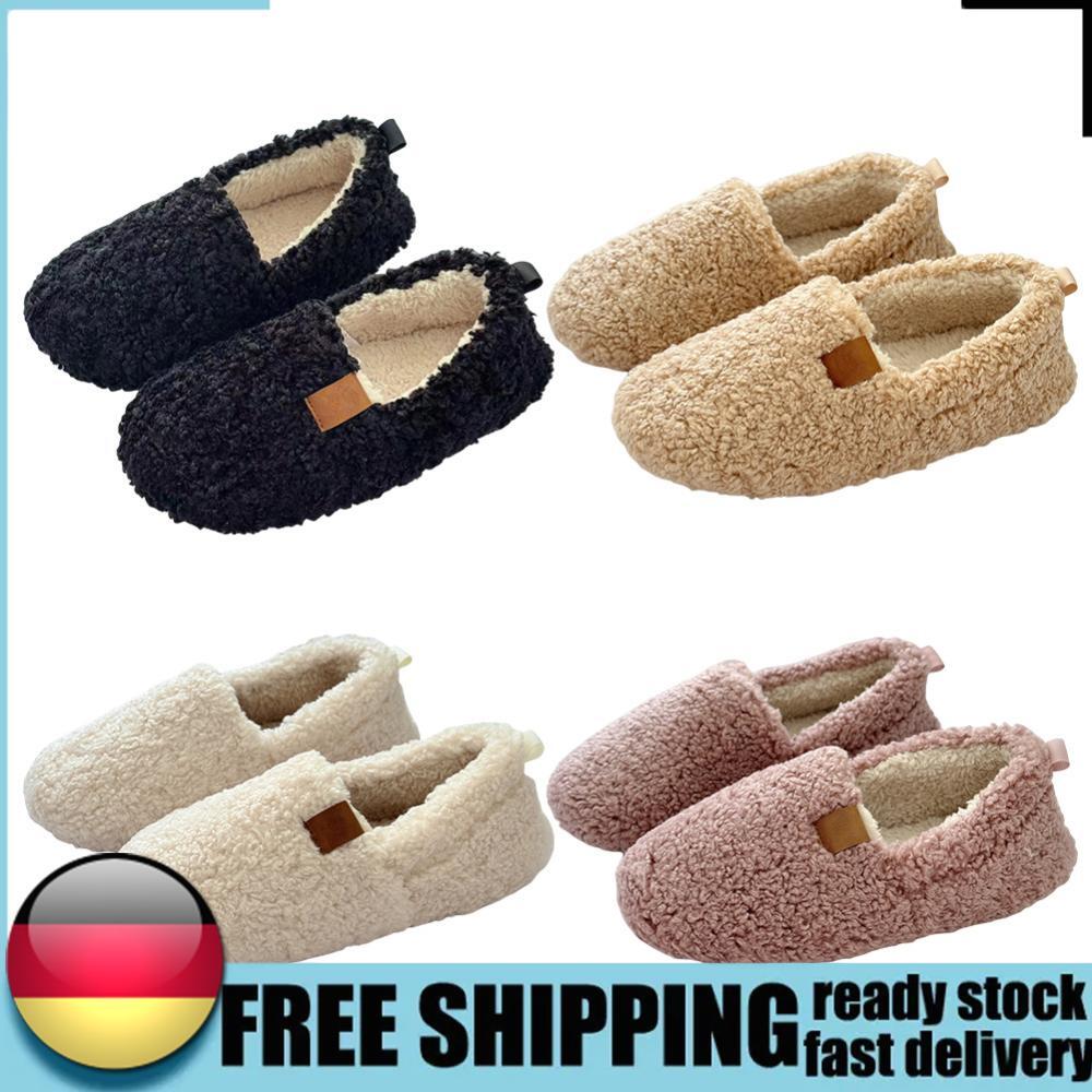 APL Women Slippers Fuzzy Memory Foam Ho Shoes Loafer for Indoor Outdoor Shoes