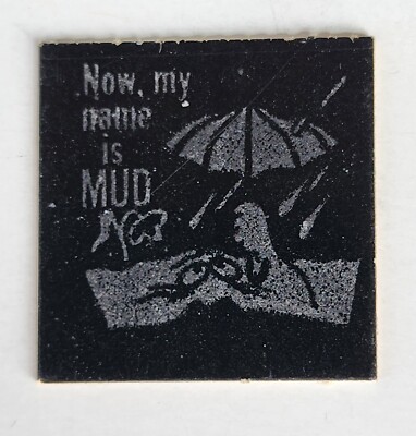 Cracker Jack Riddles 1975 Vintage Magic Riddle Premium Cracker Jack Prize How My Name is Mud ...