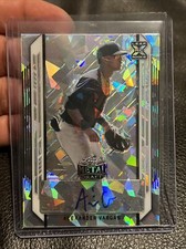 2021 leaf metal draft baseball Alexander Vargas Crystal Rookie Auto Card #BA-AV1