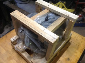 leeson 5hp. 3 phase motor - g 151440