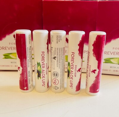 Forever Living Aloe Lips with Jojoba -Moisturizing Aloe-based formula-Pack  of 12 | eBay
