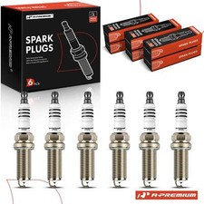 A-Premium 6x Iridium & Platinum Spark Plugs for Volvo XC90 2007-2011 S60 S80