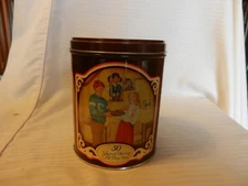 Nestle's Toll House Morsels Decorative Metal Round Tin from 1989 50 Years
