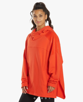 Sweat Oversize Free People Movement – Rouge – Taille M – Neuf Avec étiquettes