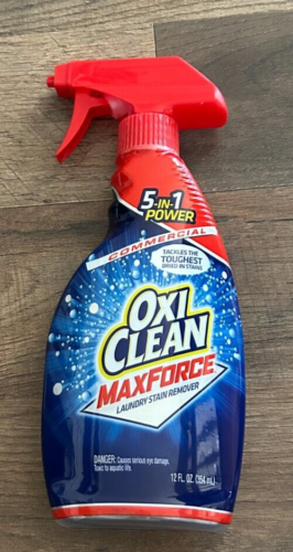 OxiClean MaxForce Laundry Stain Remover Spray, 12 Fl. oz.