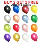 CHROME PEARL HAPPY BIRTHDAY WEDDING BABY SHOWER PARTY BALLOONS HELIUM BALOONS UK