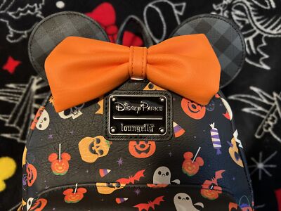 Disney Halloween 2021 loungefly mini backpack NWT | eBay display picture 2