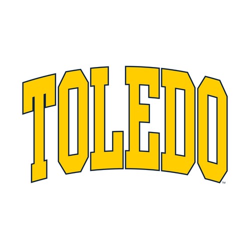 Toledo Rockets Mega Arch - NCAA University Short Sleeve T-Shirt - Picture 10 of 36