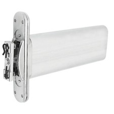 Concealed Door Closer Chain Jamb Mounted Pneumatic Solid Steel - Satin Chrome