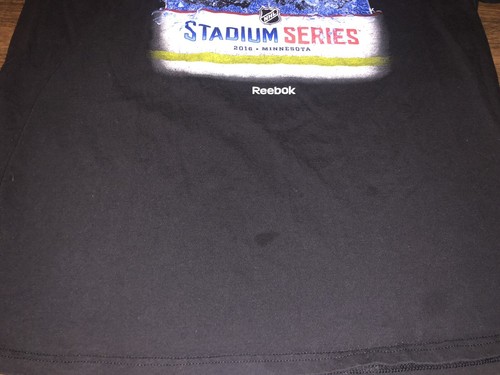 Camiseta Minnesota Wild Stadium Series 2016 vs Chicago Blackhawks NHL XL - Imagen 4 de 8