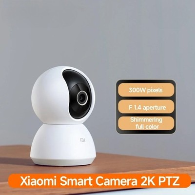 Home 360° Security Camera Mi PTZ 2K Webcam 1296P 3 Megapixel AI Human Detection