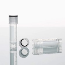 Plastic Storage Vials, 2mL, 500/PK - PP - Screw Top - Laboratory Use