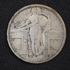 New Listing1917 *P*  TYPE 1  STANDING LIBERTY SIILVER QUARTER   **NICE ** FREE SHIPP! C3141