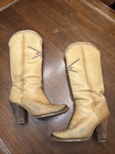 Vintage Zodiac 1970S Leather Western Boot Women s 6M