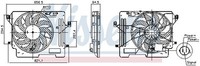Nissens 850080 LüFter, MotorküHlung FüR Ford