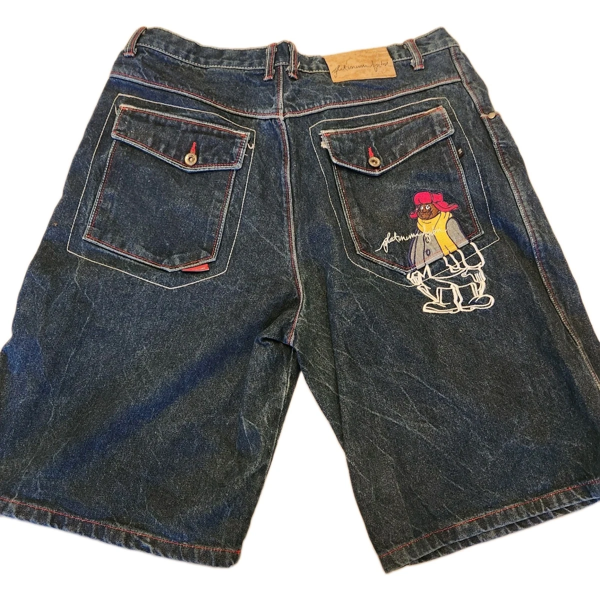 FUBU Denim Shorts for Men with Vintage for sale | eBay