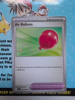 Air Balloon 079/086 Non-Holo Black Bolt Pokemon Trainer Card