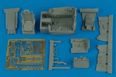F-100C Super Sabre cockpit set (TRU) / 1:48 - Aires 4456