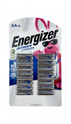 #ad Energizer Ultimate Lithium AA Batteries Pack of 18 Extreme Performance Exp 2050 $29.99
