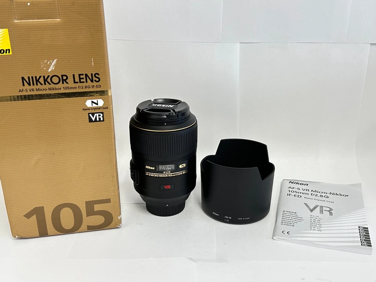 Nikon Micro NIKKOR 105mm Camera Lenses for sale | eBay