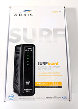 Arris Surfboard SBG10 DOCSIS 3.0 Cable Modem Wi-Fi Router 5 AC1600 Open Box
