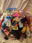 Barbie Doll & Other Brand Clothes Lot Mixed Vntg Mod Sizes Dresses Skirts 384 pc