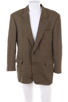 BOSS HUGO BOSS Schurwoll-Sakko Brit Style Muster 56 multicolor
