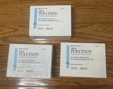 NEW! Henry Schein Mini Poly Mixing Pads 3.5" X 3.5” 36 Pads DENTAL