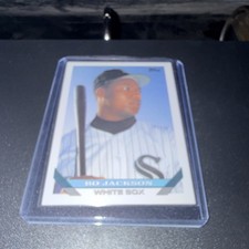 Topps 1993 Bo Jackson #400 White Sox Base Set Major League Baseball Card