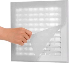 Complete Air Vent Filters Kit- 98‘’ x 18'' Electrostatic Media With 157" of... 