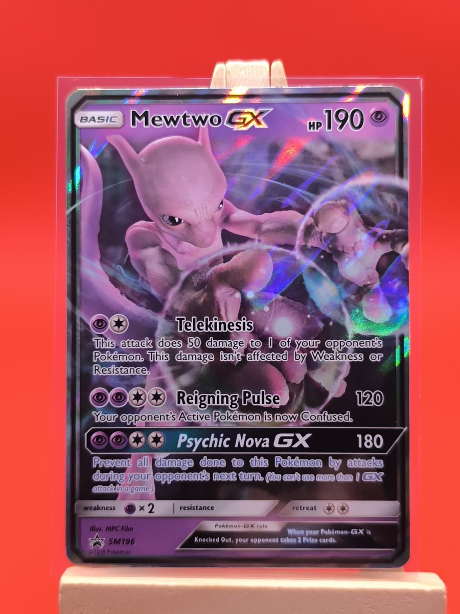 Mewtwo GX SM196 Detective Pikachu Ultra Rare Holo Promo Pokemon Card | eBay Mewtwo GX SM196 Detective Pikachu Ultra Rare Holo Promo Pokemon Card | eBay