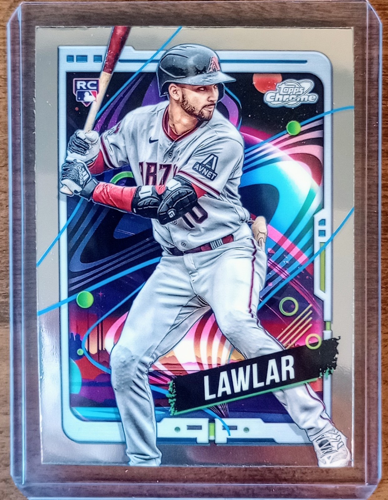 Jordan Lawlar 2024 Topps Cosmic Chrome #5 Rookie Card RC Arizona Diamondbacks