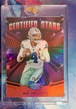 2025 Panini Certified - Certified Stars Dak Prescott #CST-DPT Mirror Red /99