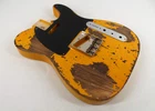MJT Official Custom Vintage Aged Nitro Guitar Body Mark Jenny Swamp Ash Butter
