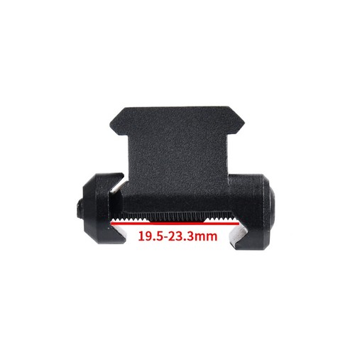 Supporto per cannocchiale Red Dot Picatinny base guida mirino staffa fissa adattatore obiettivo ottico - Foto 6 di 12