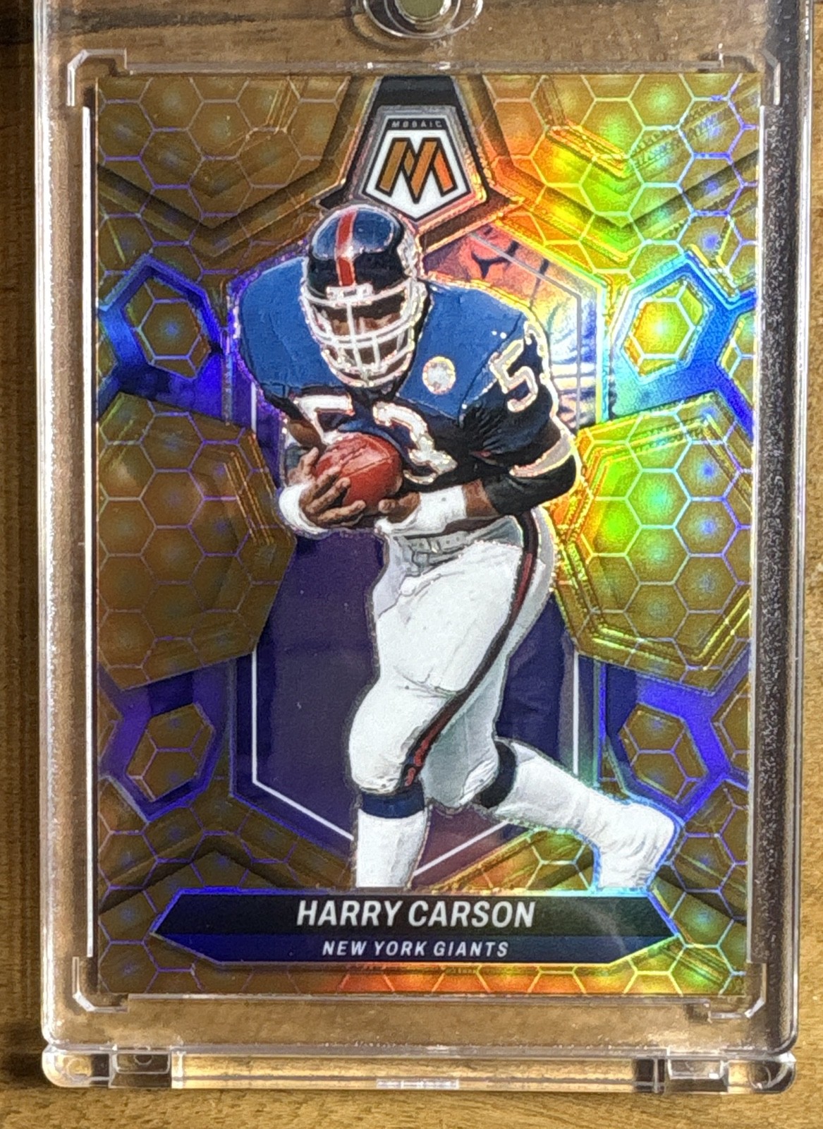 2024 Panini Mosaic - Harry Carson #234 Honeycomb Prizm