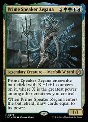 Prime Speaker Zegana - Commander: The Lost Caverns of Ixalan