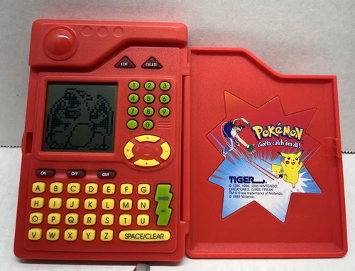 Vintage Pokémon Pokedex 1998 Tiger Electronics Toy - Working and With Battery