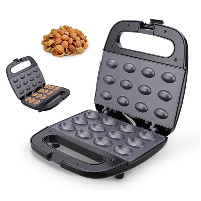 Walnut Cookie Maker 12 Holes Mold Maker Electric Walnut Cake Maker Mini Nut W