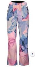 NEW Boulder Gear Flare CLEO Pant Size 14 SKI PANTS SNOWBOARD MULTI INK TIE DYE
