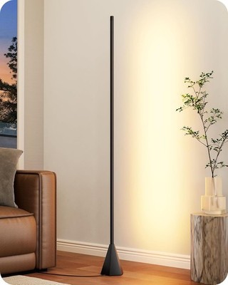 LED Stehlampe dimmbar Eck Steh Leuchte Fernbedienung 2700K-6500K Home