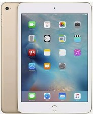 Apple iPad Mini 4 7.9 Inch Tablet Gold WiFi 128GB  - 12 Months Warranty
