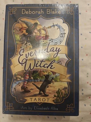 Everyday Witch Tarot Cards Deck & Book Set by Deborah Blake & Elisabeth Alba