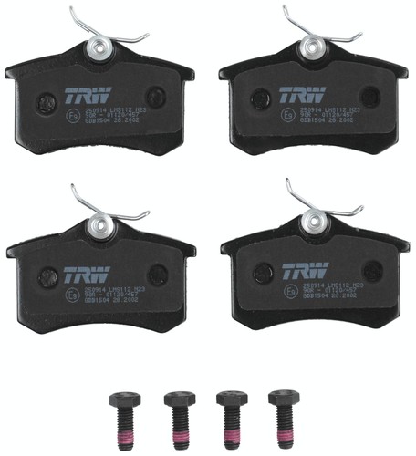 Für TRW GDB1504 HAM PADS. REAR THICKNESS 17.0 KSET SCREWS 1.1,1 - Bild 2 von 11