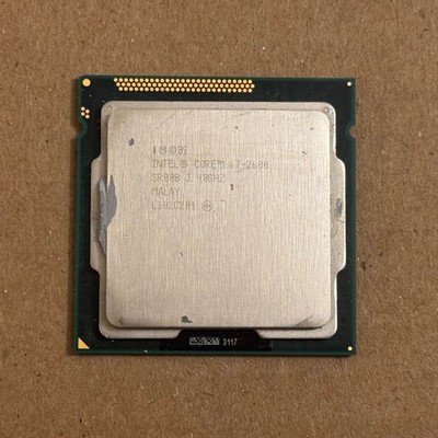 Intel Core i7-2600 3.40GHz 4-Core LGA1155 Desktop CPU Processor (SR00B) Tested