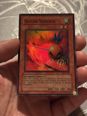 SASUKE SAMURAI # PGD-015 Super Rare 1.Edition Pharaonic Guardian 2003 EN N.Mint