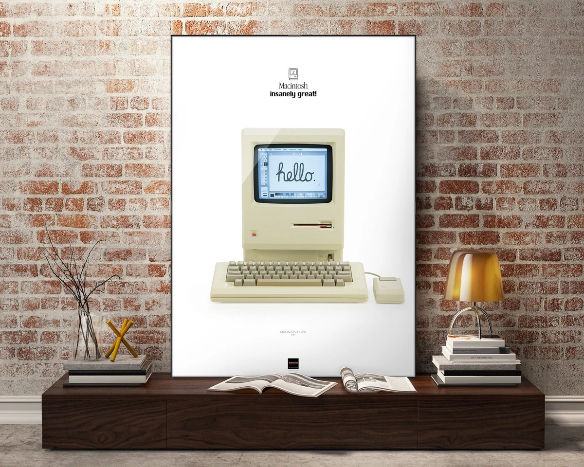 Macintosh 128k poster A 50x70cm